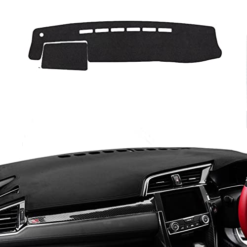 【2023新品】ダッシュボードマット スエード素材 ハイエース 200系 標準版/ワイドボディ 立体成型 カバー ダッシュマット 内装 カスタム 遮光パッド ダッシュボードカバー 保護マット 日焼け防止 裏面滑り止め付き (Black,標準版)