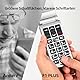 SweetLink F1PLUS Seniorenhandy Klapphandy Ohne Vertrag, Großtastenhandy mit Ladestation, GSM Flip Mobiltelefon SOS Notruffunktion, 1000mAh Akku, Taschenlampe, FM-Radio, 2,4 Zoll Farbdisplay, Schwarz