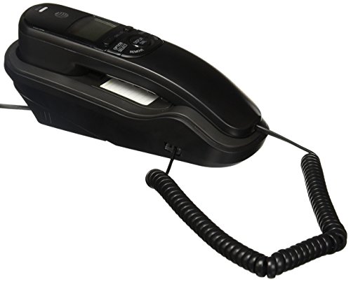 AT&T TR1909B Trimline Corded Phone with Caller ID, Black (Renewed)