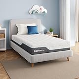 FATHOM Firm Full Mattress 6 Inch Memory Foam Mattress Full Size Bed in a Box for Back Pain Relief and Cool Sleep with Gel Foam and Removeable Fiberglass Free Cover, CertiPUR-US Certified