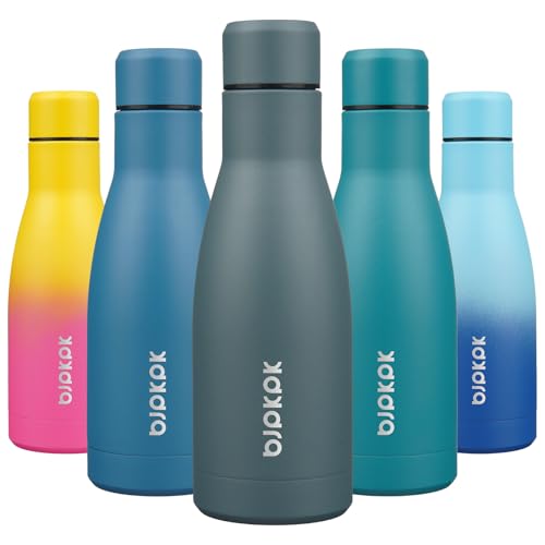 Image of BJPKPK 12 oz Small Mini Water Bottle, Insulated Stainless Steel Flask