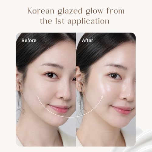 Image of Seoulskin Milk Glaze Moisturiser 3-in-1 | Korean Glow Primer | 60g | 3-in-1 Moisturizer, Primer & Illuminator | Korean Glass-Skin Glow | Oil-Free | All Skin Types