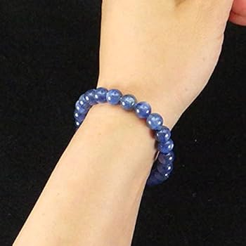 Amazon | AAAA級 キャッツアイ カイヤナイト ブレスレット 7mm (SS（腕