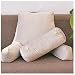 DFANCE Almohada para Reposo En Cama,Cojin Lectura Cama con Reposacabeza,Útil Almohada de Lectura con apoyabrazos,Ideal para Trabajar, Leer o Jugar en la Cama/Sofá/Suelo,Cement Gray