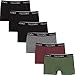 Produktbild Fullluwaa Boxershorts Herren 6er Pack Retroshorts Trunks Men Unterwäsche Unterhosen Männer Baumwolle S,M,L,XL,2XL,3XL