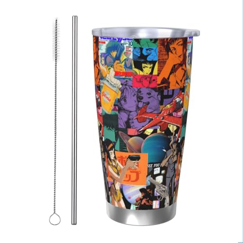 JE{[Crobv ԍڗp R[q[}O ۉۗ e Rh~݌v ~ Jbvz_[Ή hCu ItBX AEghA rWlX ʋΗp 600ml jp Straw Two-piece Set