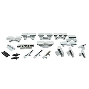 Wiedergutschlafen Set van 10 doppen voor bevestiging van latten in lattenbodem (126_40x30x12 mm (Duo))