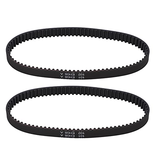 2 Pcs Vacuum Belt, 1611129 Rubber Vacuum Belt Vacuum Cleaner Replacement Cleaner Model Accessories for ProHeat 2X Revolution Pet Pro