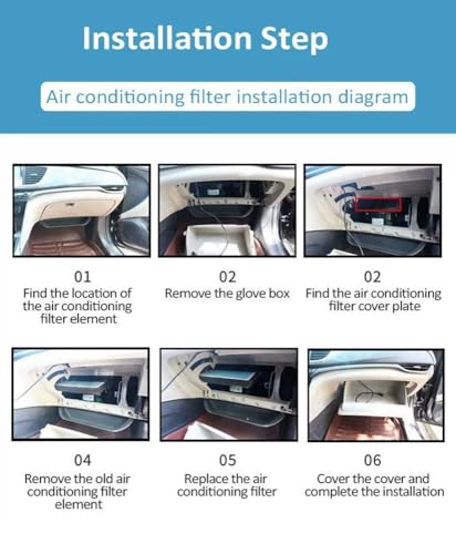 Repuesto filtro de aire habitáculo Toyota Camry y Daihatsu Altis 2012-2017 3