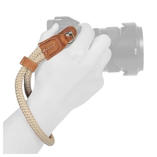 MegaGear SLR, DSLR handledsrem av bomull, kamel, medium, 75 cm/29 tum, MG1787