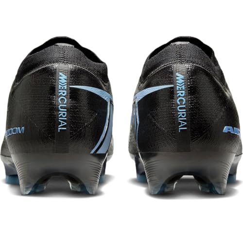 Nike Mercurial Vapor 16 Elite Firm-Ground Low-Top Soccer Cleats (Black/Ice Blue)3
