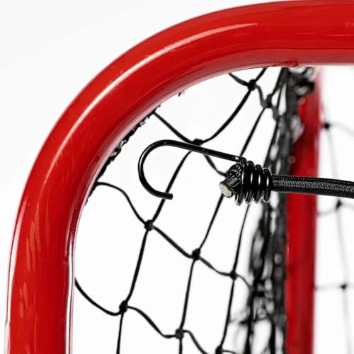 Hockey Revolution My Target Pro - Includes 6 Goal Targets & 1 Rubber Straps - Attaches to Most Hockey Goals - Practice Aid for Precision Aim & Shooting - Portable Equipment for Hockey Training