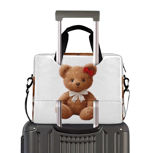 Funda para portátil ALAZA oso de peluche marrón miniatura 4