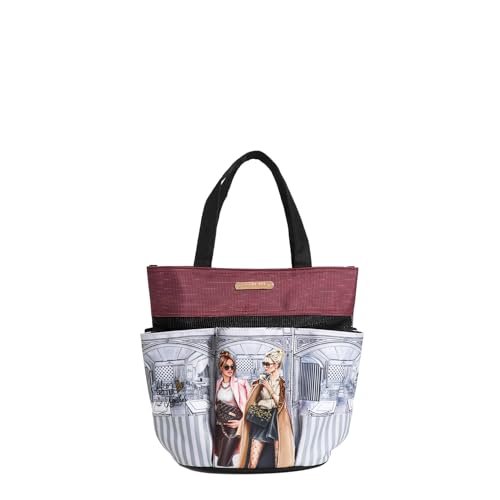 Opiniones y reviews de Nicole Lee - solo los mejores. 45 Nicole Lee Bolsa Organizadora Nylon chica Ladies Night FW24, Diseño Compacto y Funcional, Ideal para Uso Diario y Organización, Estilo Moderno y Versátil, Color Gris