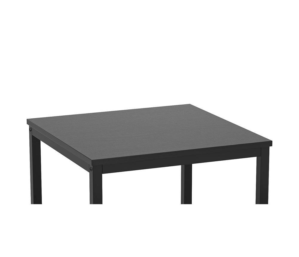 Amazon.com: Homieasy Side Table 20 Inch Square, 2-Tier Coffee Tea