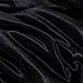 A Nice Night Satin Silky Soft Quilt Luxury Super Soft Microfiber Bedding Thin Comforter Set Full/Queen, Light Weighted (Black, Queen)