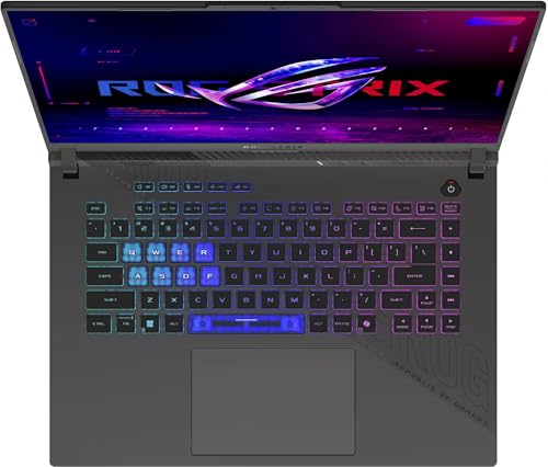 Image of ASUS ROG Strix G16 Gaming Laptop - NVIDIA GeForce RTX 5070 Ti, 16 inch 165Hz WUXGA Display, AMD Ryzen 9 8940HX (Up to 5.3 GHz), WiFi 6E, RGB Backlit KB, Win11 Pro, 64GB DDR5 RAM, 2TB SSD, w /Accessories
