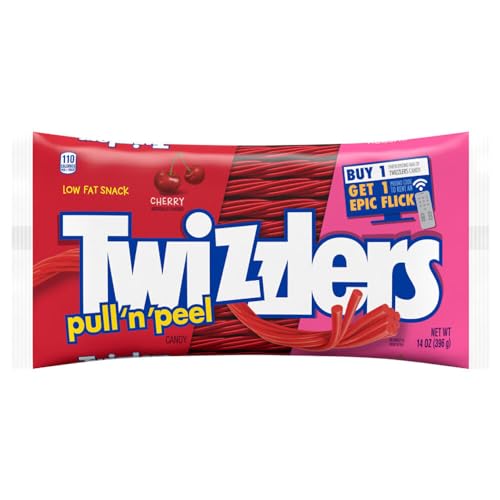 Twizzlers Cherry 396g Pull n Peel Cherry Twizzlers