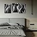 Yeesjoee Sexy Woman Canvas Wall Art Nude Wall Decor Black and White Nude Art Painting Sexy Poster for Bedroom Bathroom, 12”x 16”x 3Pcs