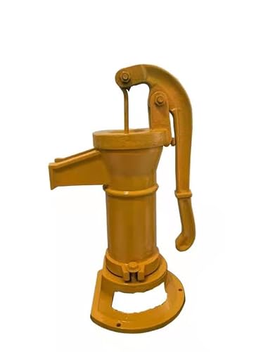 Bomba de agua manual original de hierro fundido de pozo de mano antigua de presión de para pozo