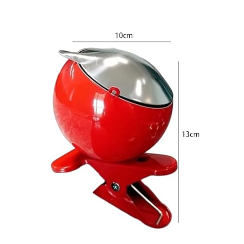 Cendrier moderne pour intérieur anti-vent avec support amovible - 4