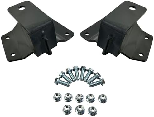 MaXpeedingrods 2-Inch Rear Drop Hanger For Chevy Silverado/GMC Sierra 1500 2WD (1988-1998) - Lowering Kit Part