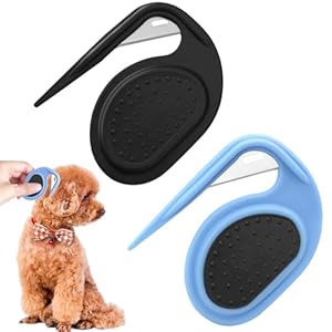 Pet Open Knot Comb,Cat Matted Fur Remover,De ...