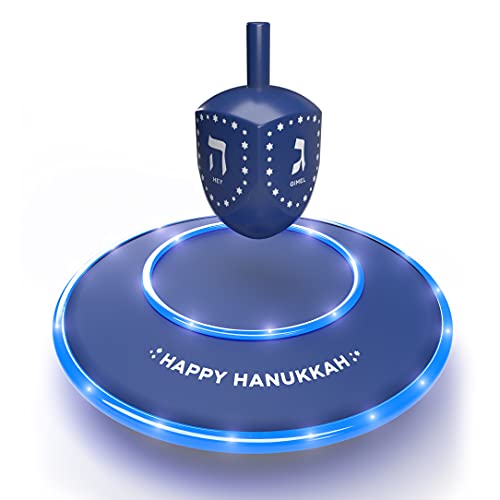 A Hanukkah dreidel that levitates and spins in mid-air using magnets — genuinely jaw-dropping as a desk or holiday decoration.