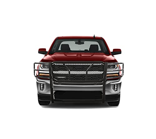 Image of BLACK HORSE RU-CHSI11-B Black Rugged Grille Guard