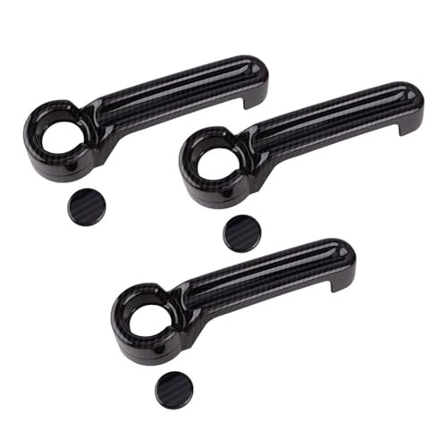 Poignée de porte extérieure pour Jeep Wrangler JK cache serrure ABS noir