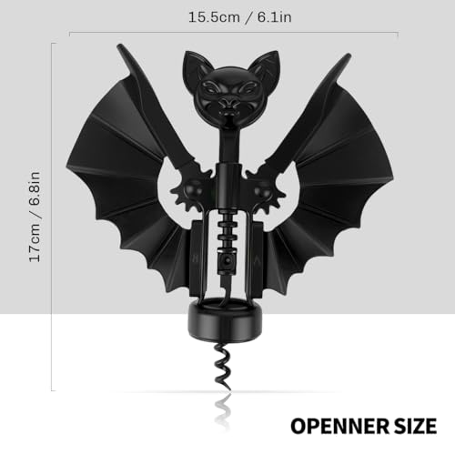 Goth Wine Opener - Mothers Day Gifts from Daughter Son, Birthday Gifts for Women by Pandahero - Image 3