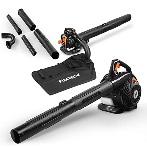 Fuxtec Soffiatore/aspirafoglie a Benzina Professionale 3in1 FX-LBS126P soffiaggio - aspirazione -...