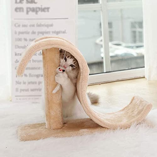 Arbre à chat avec griffoir et cachette pour chatons et chats d'intérieur