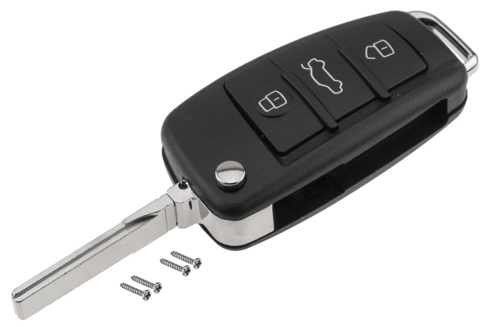 Boîtier de clé Audi de qualité supérieure pour modèles Q3 Q5 A4 A6 TT