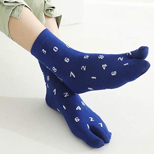 Papermore Flip-Flop Socks Split Toe Tabi Socks Ninja Geta Socks 4-Pairs Pack Stylish Women Tabi Socks - Thumbnail 5