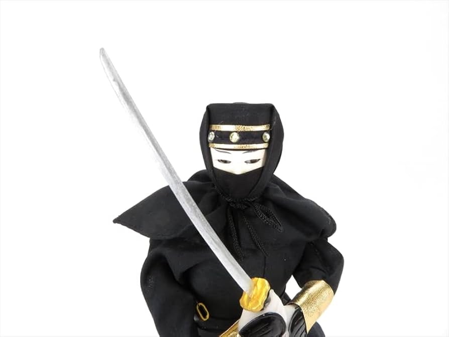 Amazon.co.jp: 日本人形 武士 ・ 忍者 ・武蔵坊弁慶 (忍者) : おもちゃ