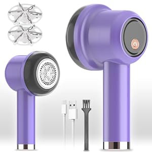 Gbaran M-2 Elektrischer Fusselrasierer mit 2 Ersatzköpfen