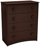 South Shore Angel 4 Drawer Chest, Espresso
