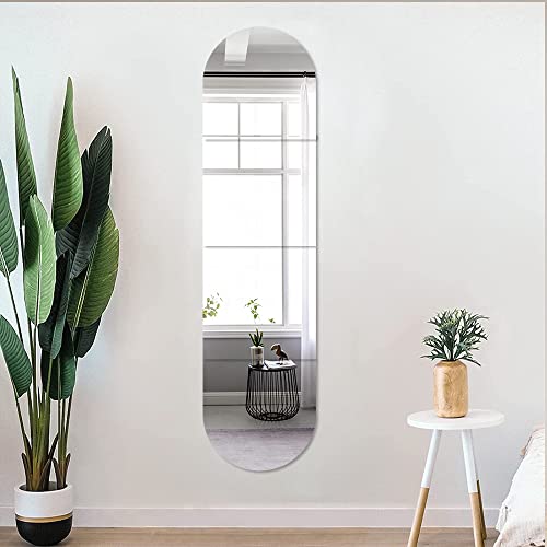 Lot de 4 miroirs muraux en plexiglas acrylique sans cadre - 30,5 x 30,5 cm Cover