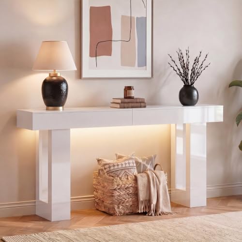 ChooChoo LED Light Console Table