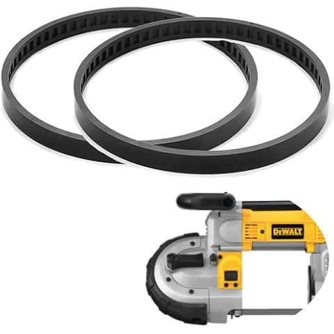 Pack of 2 Rubber Tires for Bandsaws Cover