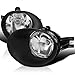 Spec-D Tuning Clear Front Bumper Driving Lamps Fog Lights Compatible with Dodge Ram 1500 2500 3500 2002-2008 L+R Pair Assembly