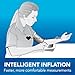 Amazon Basic Care Blood Pressure Monitor, Wide Range Arm Cuff with Intelligent Inflation Technology, Large (Previously Healthwise)