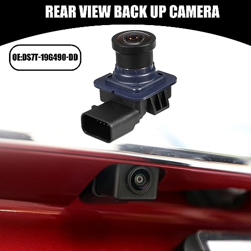 Image of Rear View Back Up Camera No.GA8Z-19G490-A - Car Rear Park Assist Reverse Camera - for Ford Flex 3.5L V6 - Gas 2013-2019 Plastic Black - 1 Pc