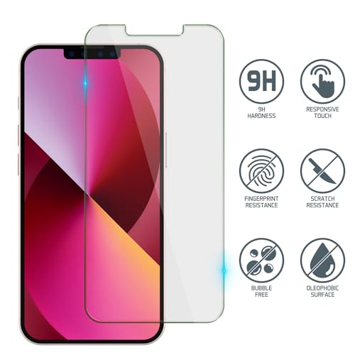 Écran complet iPhone 13 Mini protégé des rayures avec ce verre trempé transparent