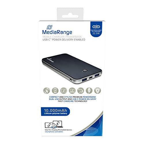 Batería externa portátil tipo C y Micro USB de 10000mAh compacta para móvil 6