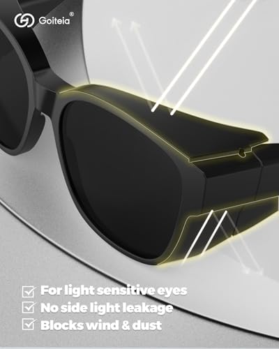 Gafas de sol polarizadas Goiteia CAT 4 para ojos sensibles con protección UV400 3