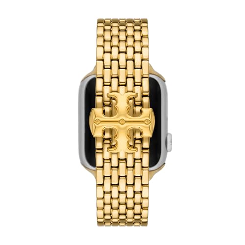 Image of Tory Burch Women's Eleanor 38 /40 /41 /42mm and 42 /44 /45 /46mm Stainless Steel Band for Apple Watch