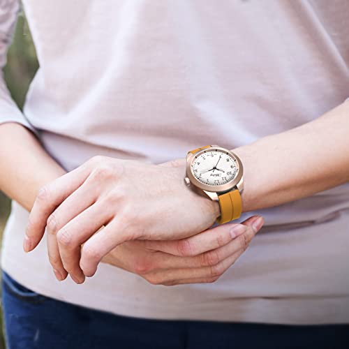 Image of Magnetic Watch Band 16mm 18mm 19mm 20mm 22mm - Quick Release - Skin-Friendly Soft Silicone Sport Watch Band for Men Women, Magnetic Folding Clasp Silicone Strap