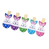 fotos de jaulas de madera para gallos Carpetas en forma de conejo: el diseño de tema de bunny de pascua altamente creativo es muy adecuado para la atmósfera festiva y es una excelente decoración, clip de fotos de madera